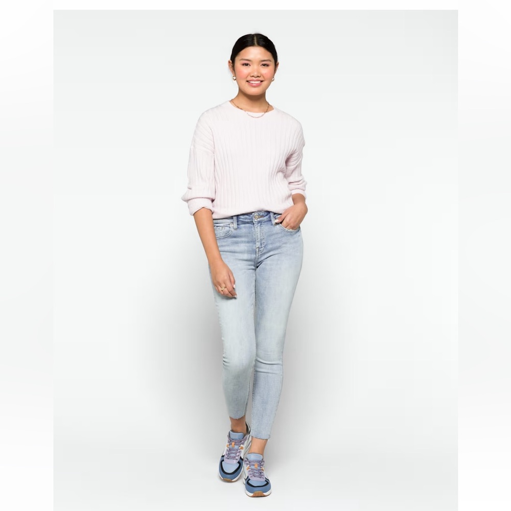 PISTOLA Arielle Skinny Scissor Cut Hem Jean Size 28 Color Indigo NWT